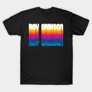 Retro Roy Proud Name Personalized Gift Rainbow Style T-Shirt